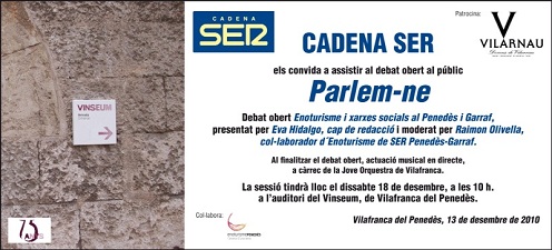 Parlem-ne: Enoturisme i xarxes socials al Penedès i Garraf